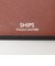 【WEB限定】SHIPS:【SAFFIANO LEATHER】2トーン 2つ折 ウォレット（財布）