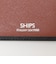【WEB限定】SHIPS:【SAFFIANO LEATHER】2トーン 2つ折 ウォレット（財布）