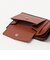 【WEB限定】SHIPS:【SAFFIANO LEATHER】2トーン 2つ折 ウォレット（財布）