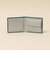 【WEB限定】SHIPS:【SAFFIANO LEATHER】2トーン 2つ折 ウォレット（財布）