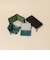 【WEB限定】SHIPS: 【SAFFIANO LEATHER】 2トーン キーケース