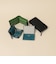 【WEB限定】SHIPS: 【SAFFIANO LEATHER】 2トーン キーケース