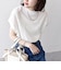 【WEB限定】〈手洗い可能〉アイレット クルーネック プルオーバー