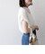 【WEB限定】〈手洗い可能〉アイレット クルーネック プルオーバー
