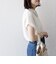 【WEB限定】〈手洗い可能〉アイレット クルーネック プルオーバー