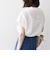 【WEB限定】〈手洗い可能〉アイレット クルーネック プルオーバー