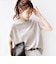 【WEB限定】〈手洗い可能〉アイレット クルーネック プルオーバー