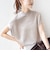 【WEB限定】〈手洗い可能〉アイレット クルーネック プルオーバー