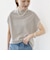 【WEB限定】〈手洗い可能〉アイレット クルーネック プルオーバー
