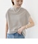 【WEB限定】〈手洗い可能〉アイレット クルーネック プルオーバー