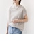 【WEB限定】〈手洗い可能〉アイレット クルーネック プルオーバー