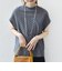 【WEB限定】〈手洗い可能〉アイレット クルーネック プルオーバー