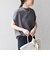 【WEB限定】〈手洗い可能〉アイレット クルーネック プルオーバー