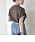 【WEB限定】〈手洗い可能〉アイレット クルーネック プルオーバー