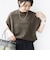 【WEB限定】〈手洗い可能〉アイレット クルーネック プルオーバー