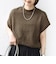 【WEB限定】〈手洗い可能〉アイレット クルーネック プルオーバー