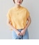 【WEB限定】〈手洗い可能〉アイレット クルーネック プルオーバー