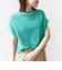 【WEB限定】〈手洗い可能〉アイレット クルーネック プルオーバー