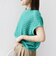 【WEB限定】〈手洗い可能〉アイレット クルーネック プルオーバー