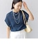 【WEB限定】〈手洗い可能〉アイレット クルーネック プルオーバー