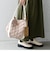 【WEB限定/SHIPS any別注】Folna: 2WAY キルティング バッグ
