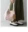 【WEB限定/SHIPS any別注】Folna: 2WAY キルティング バッグ