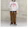 【WEB限定/SHIPS別注】RUSSELL ATHLETIC: ビッグシルエット プリント パーカー (トレーナー)