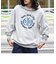 【WEB限定/SHIPS別注】RUSSELL ATHLETIC: ビッグシルエット プリント パーカー (トレーナー)