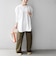 〈吸水速乾/洗濯機可能〉ラウンドヘム ロングスリーブ ワイド TEE
