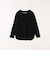 〈吸水速乾/洗濯機可能〉ラウンドヘム ロングスリーブ ワイド TEE