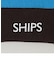SHIPS: ボトムカラー パネル ソックス