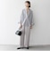 〈洗濯機可能〉REPREVE バンド カラー シャツ