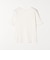 【WEB限定】〈洗濯機可能〉テレコ リブ ハーフスリーブ TEE