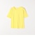 【WEB限定】〈洗濯機可能〉テレコ リブ ハーフスリーブ TEE