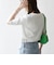 【WEB限定】〈洗濯機可能〉テレコ リブ ハーフスリーブ TEE