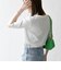 【WEB限定】〈洗濯機可能〉テレコ リブ ハーフスリーブ TEE