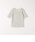 【WEB限定】〈洗濯機可能〉テレコ リブ ハーフスリーブ TEE