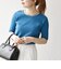 【WEB限定】〈洗濯機可能〉テレコ リブ ハーフスリーブ TEE