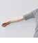【WEB限定】〈洗濯機可能〉テレコ リブ ハーフスリーブ TEE