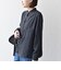 【WEB限定】〈手洗い可能〉ストレッチ ジョーゼット プリーツ ブラウス