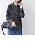【WEB限定】〈手洗い可能〉ストレッチ ジョーゼット プリーツ ブラウス