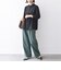 【WEB限定】〈手洗い可能〉ストレッチ ジョーゼット プリーツ ブラウス