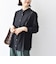 【WEB限定】〈手洗い可能〉ストレッチ ジョーゼット プリーツ ブラウス