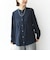【WEB限定】〈手洗い可能〉ストレッチ ジョーゼット プリーツ ブラウス