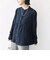 【WEB限定】〈手洗い可能〉ストレッチ ジョーゼット プリーツ ブラウス