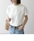 〈抗菌防臭/洗濯機可能〉USAコットン フレンチスリーブ TEE