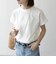 〈抗菌防臭/洗濯機可能〉USAコットン フレンチスリーブ TEE