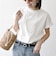 〈抗菌防臭/洗濯機可能〉USAコットン フレンチスリーブ TEE