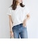 〈抗菌防臭/洗濯機可能〉USAコットン フレンチスリーブ TEE