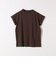 〈抗菌防臭/洗濯機可能〉USAコットン フレンチスリーブ TEE
